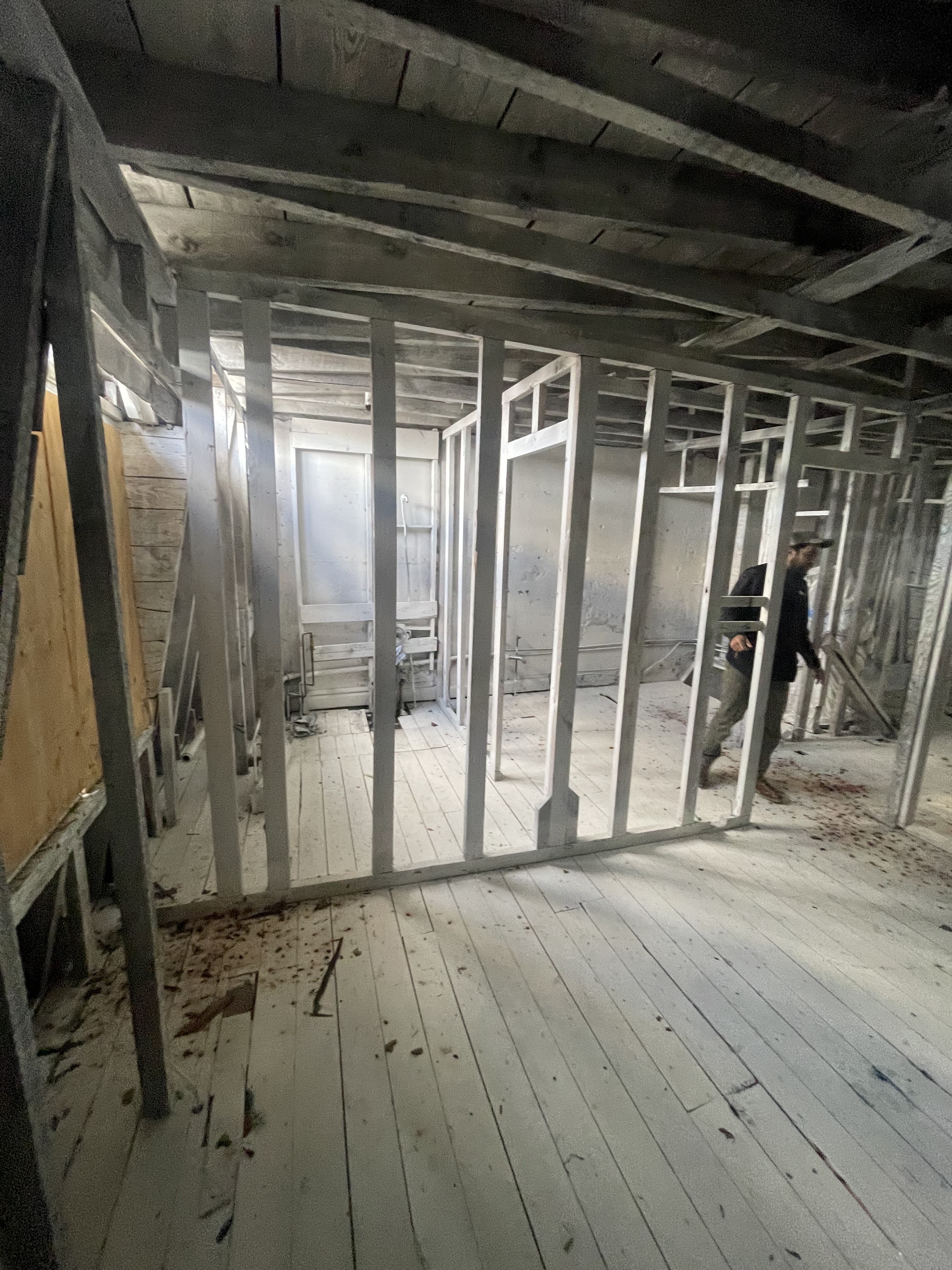 Fire damage rebuild documentation - project photo 5.