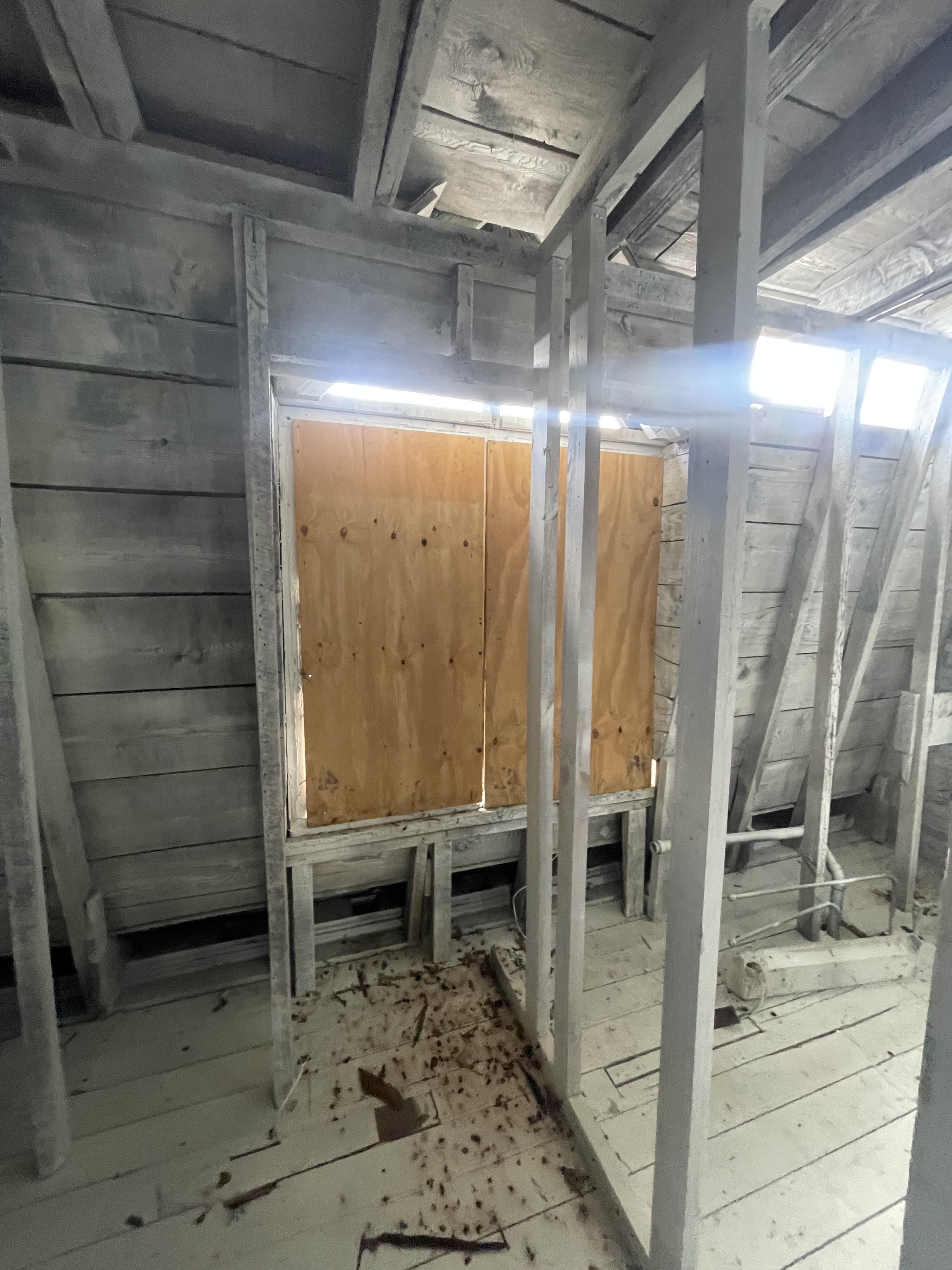 Fire damage rebuild documentation - project photo 6.