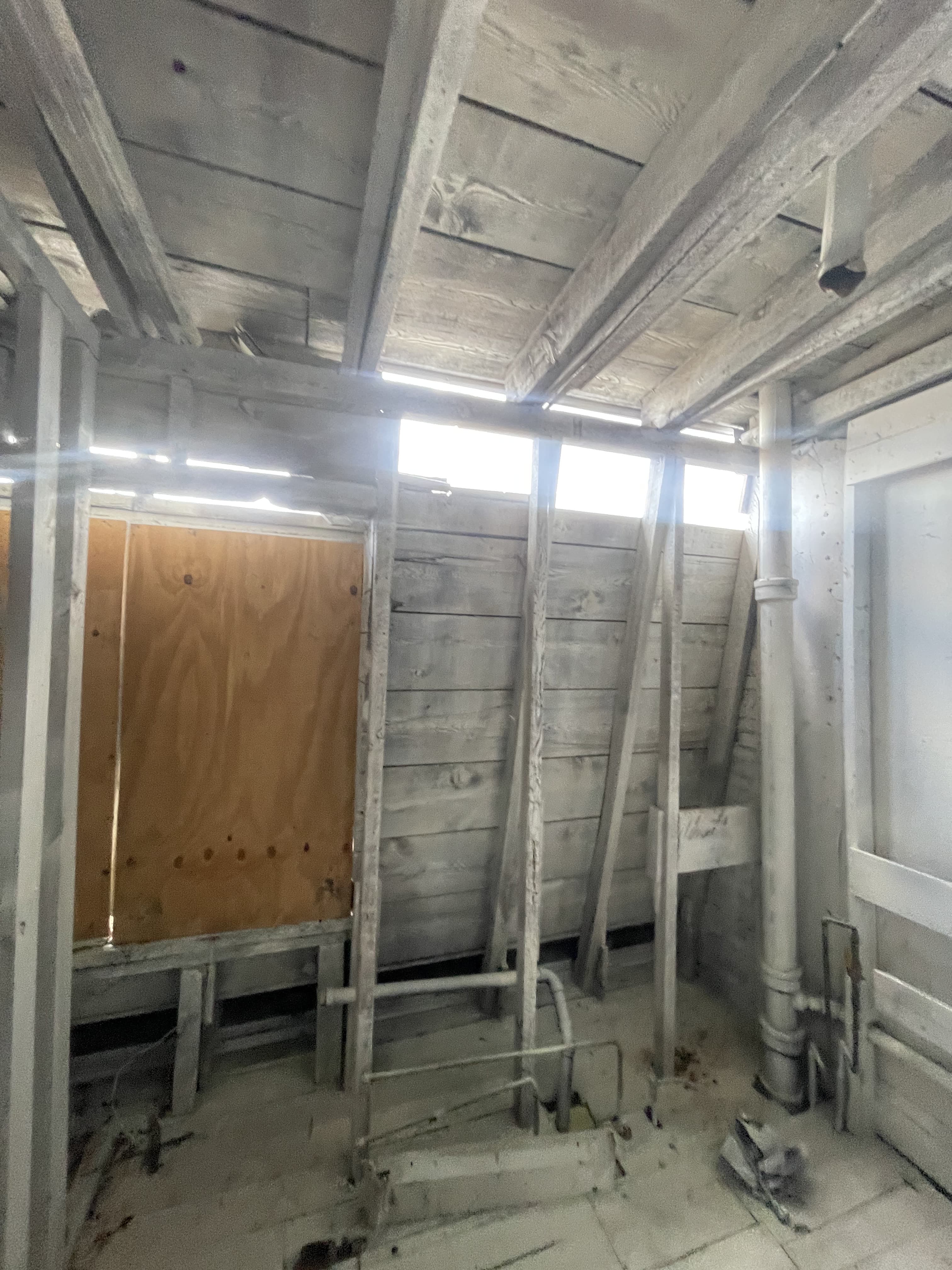 Fire damage rebuild documentation - project photo 8.