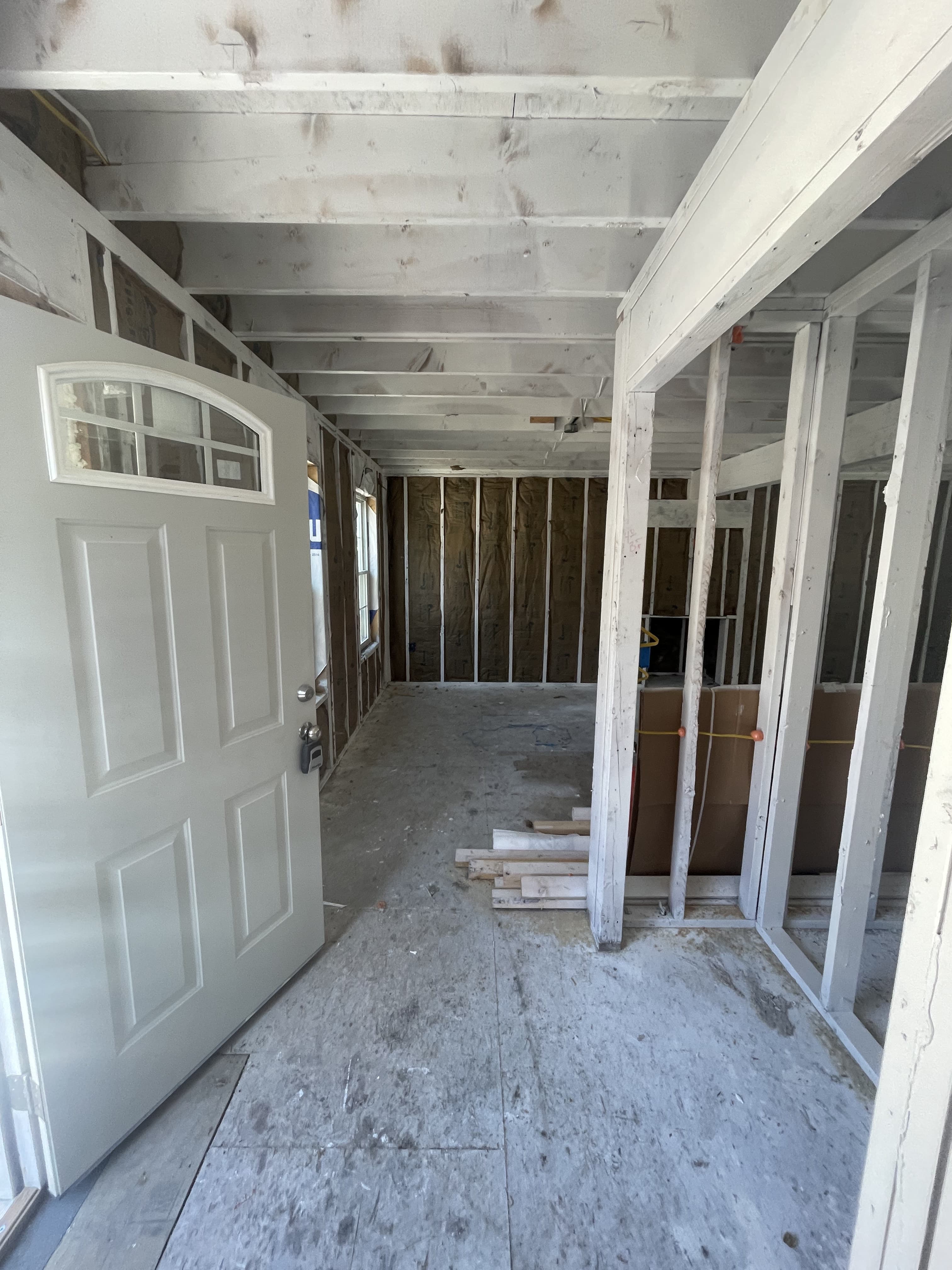 Fire damage rebuild documentation - project photo 10.