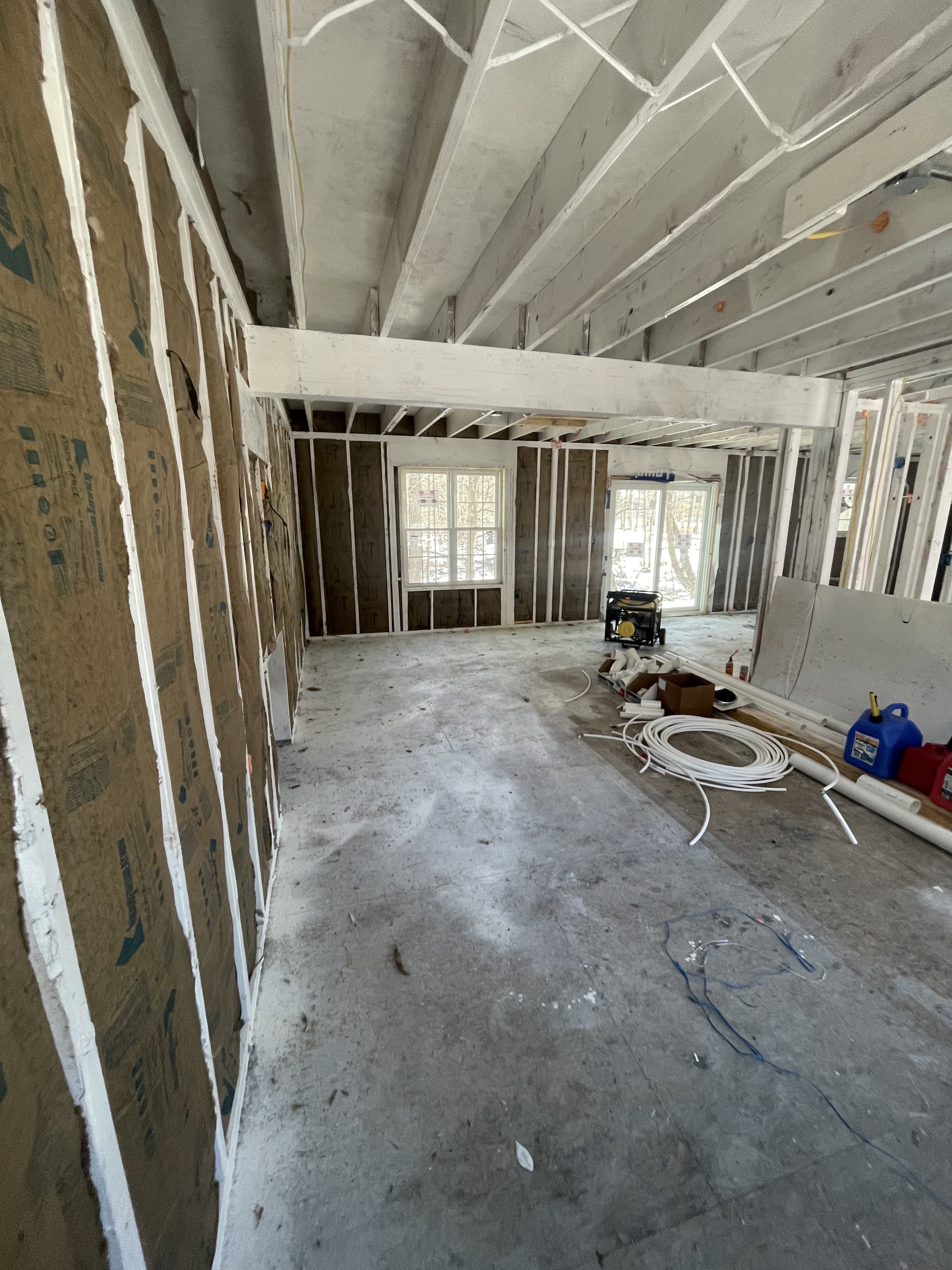 Fire damage rebuild documentation - project photo 14.