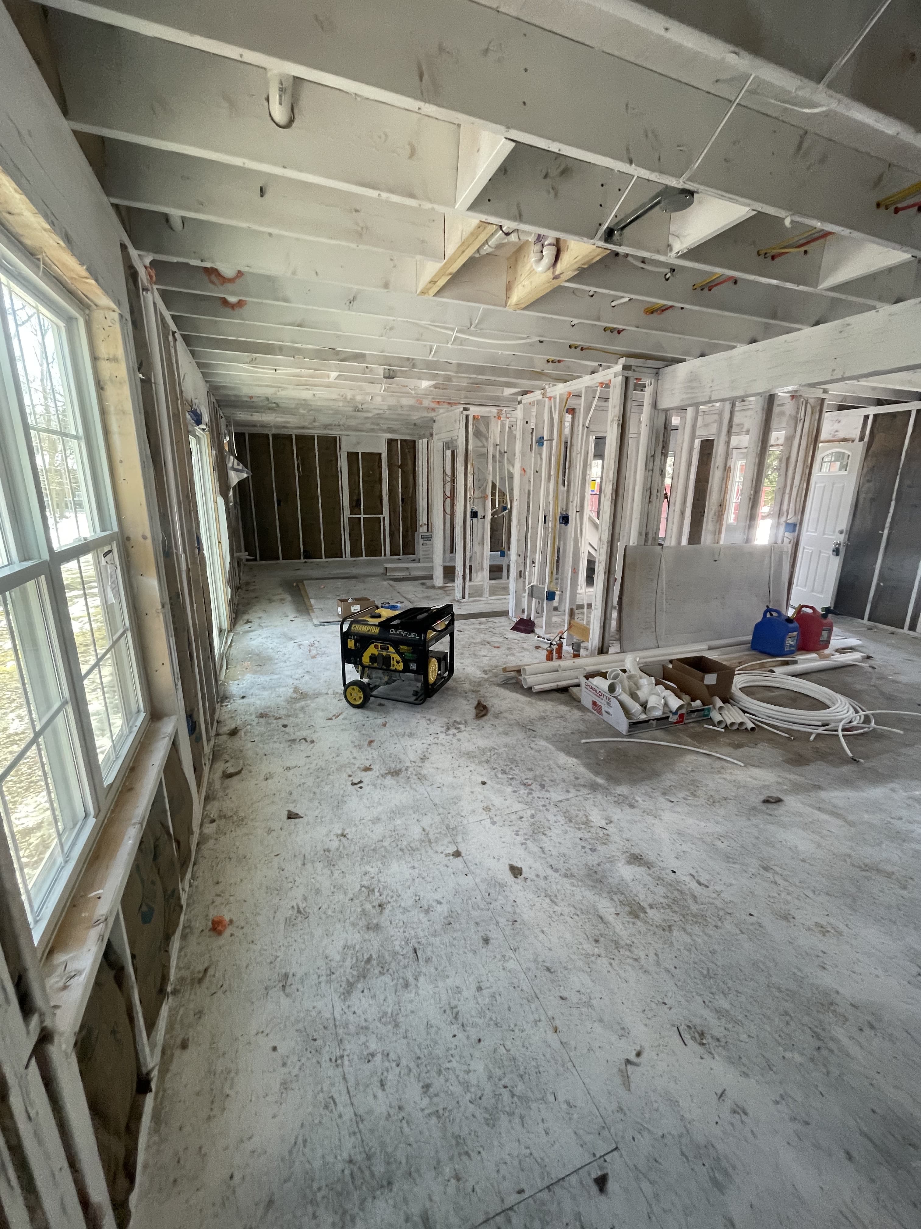 Fire damage rebuild documentation - project photo 15.