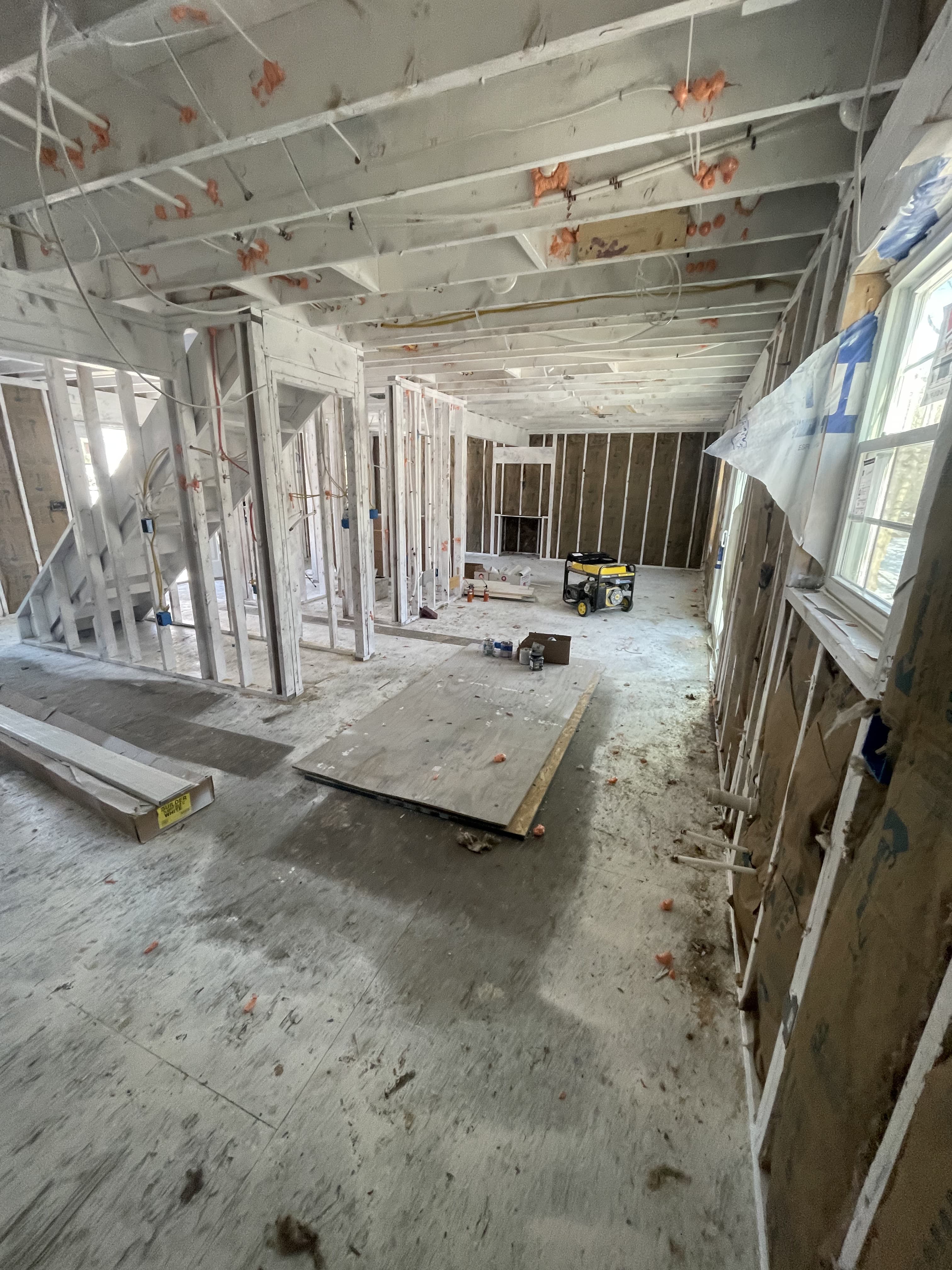 Fire damage rebuild documentation - project photo 16.