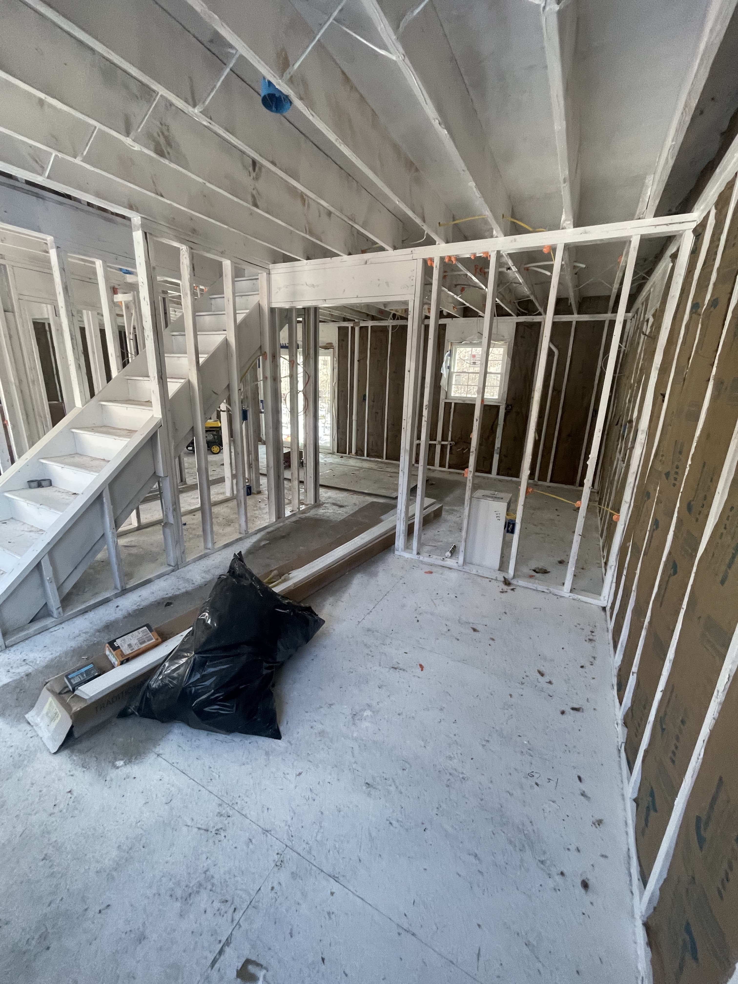 Fire damage rebuild documentation - project photo 18.