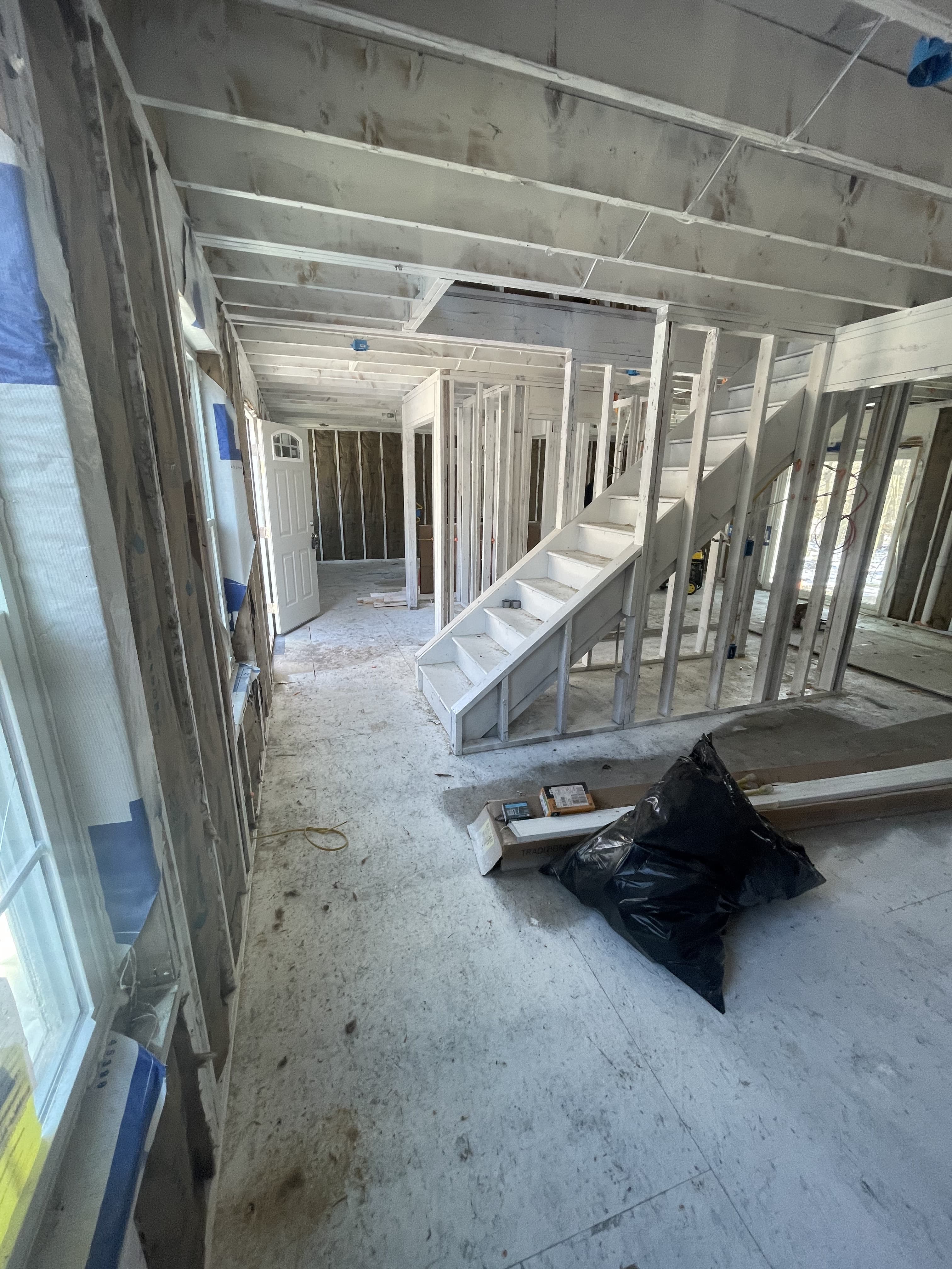 Fire damage rebuild documentation - project photo 19.