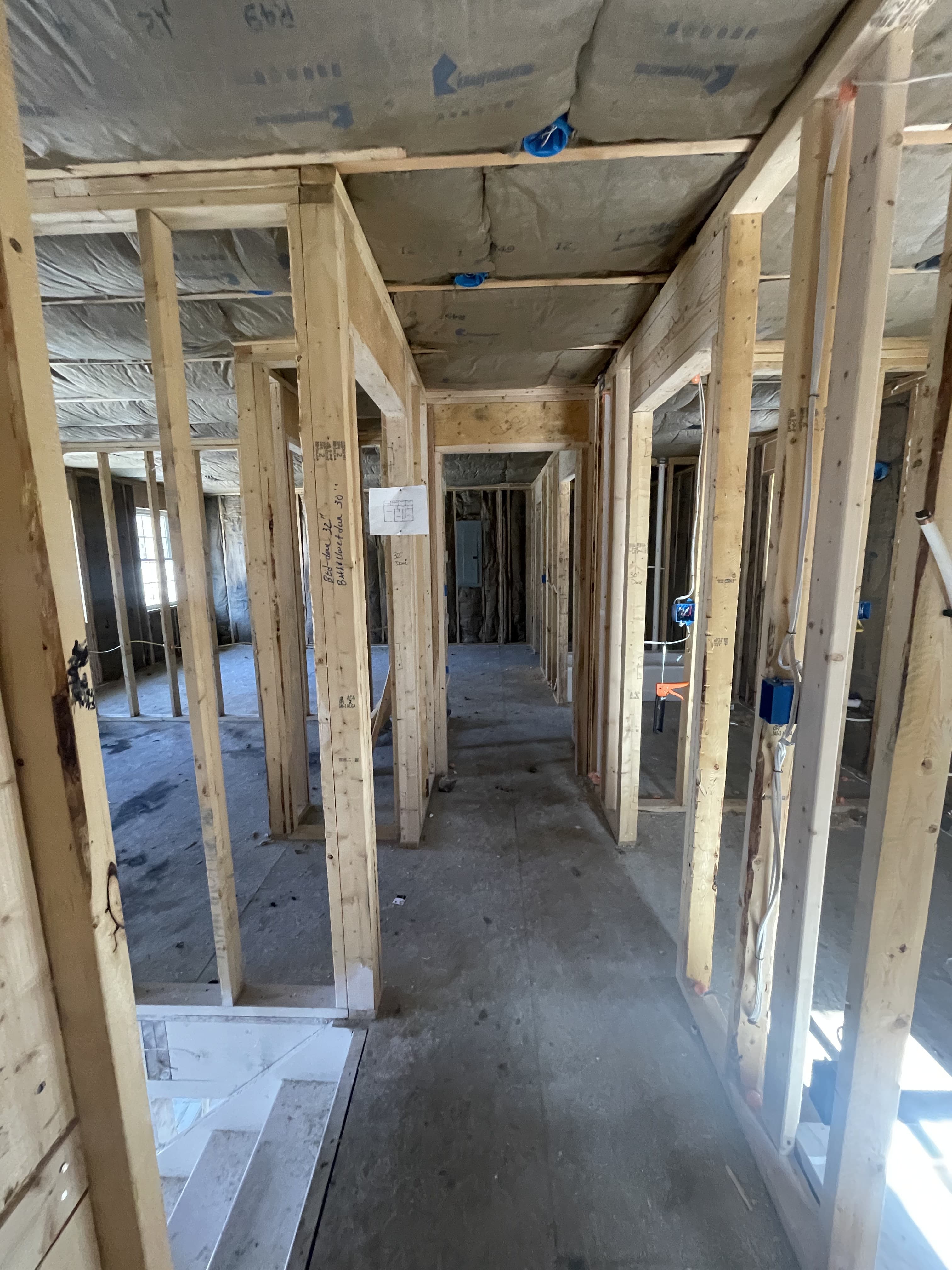 Fire damage rebuild documentation - project photo 21.