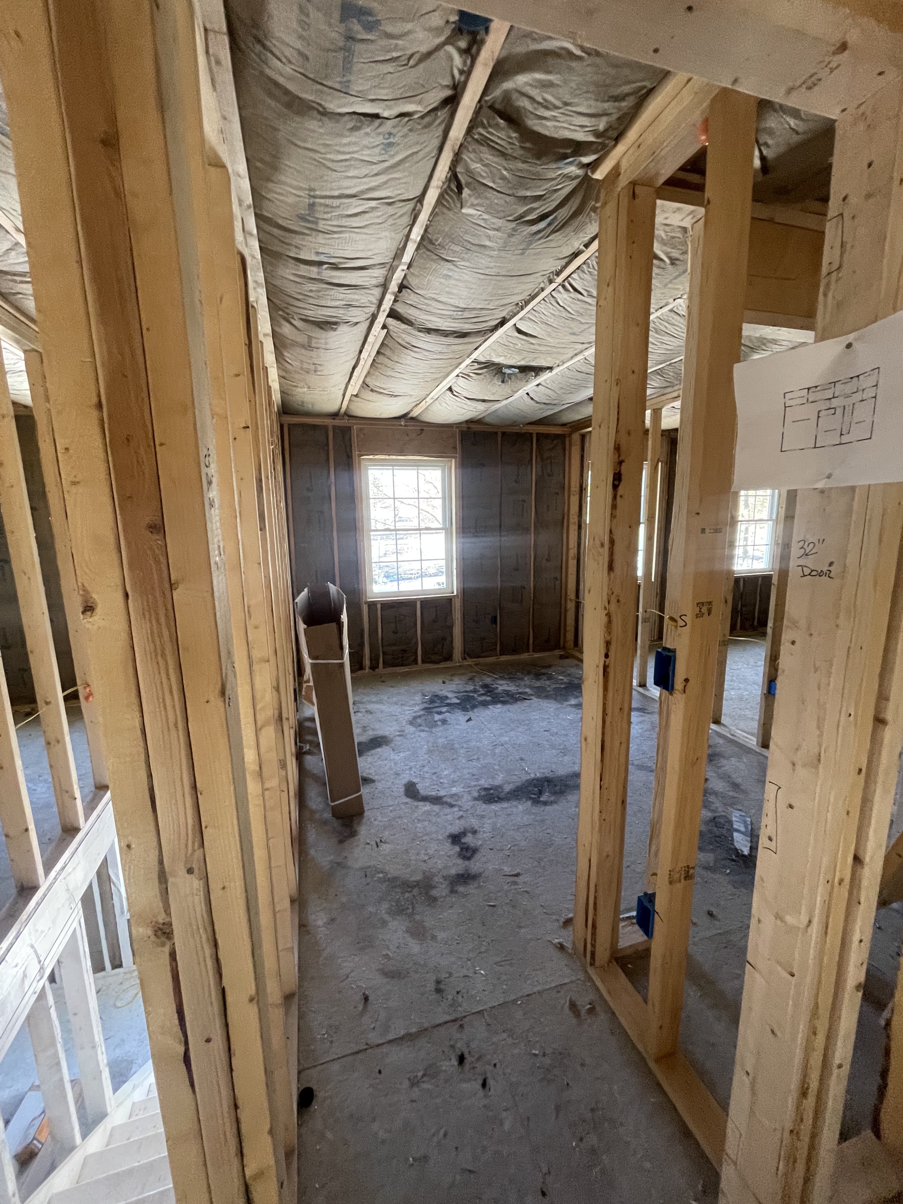 Fire damage rebuild documentation - project photo 22.