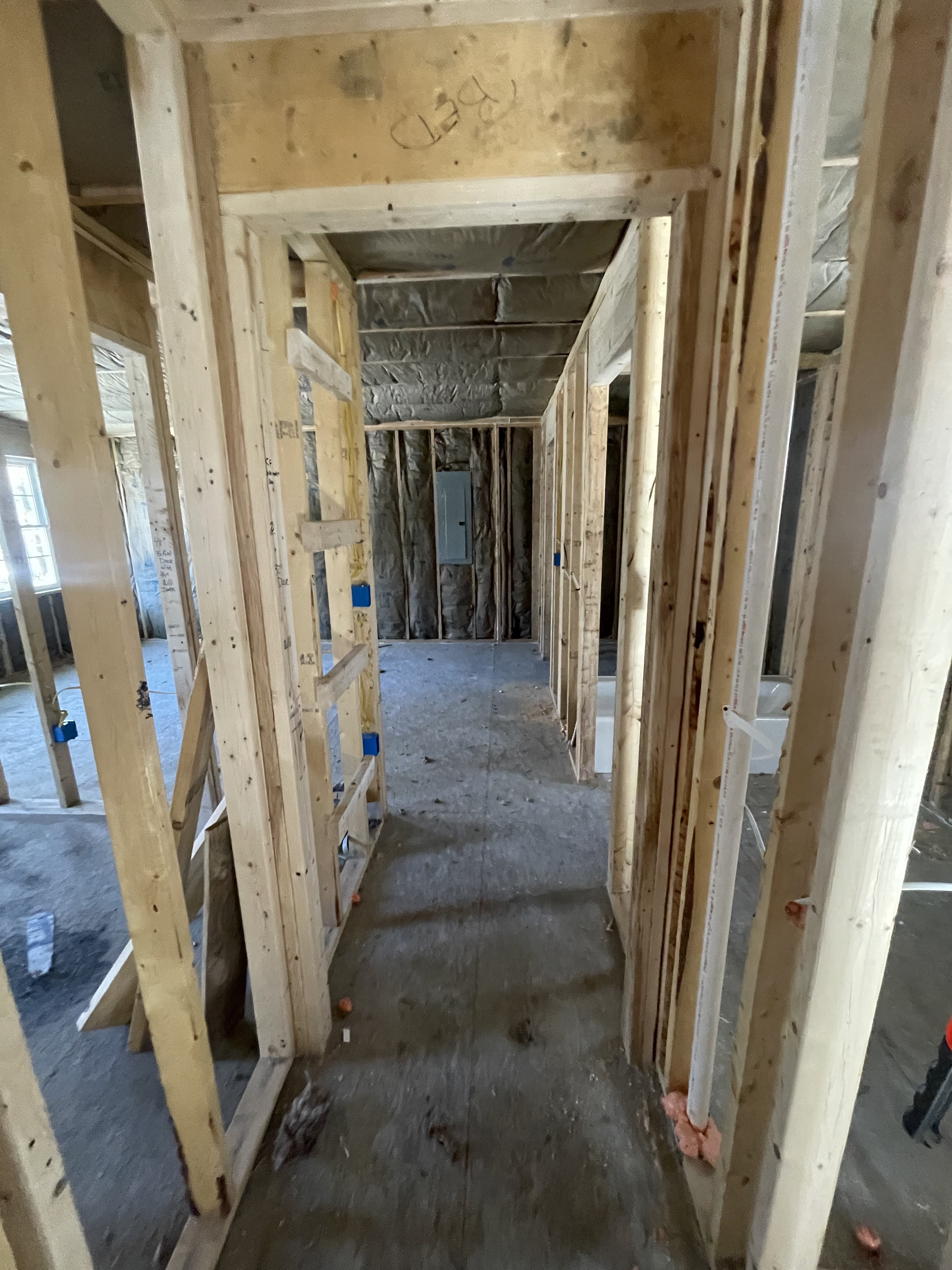 Fire damage rebuild documentation - project photo 23.