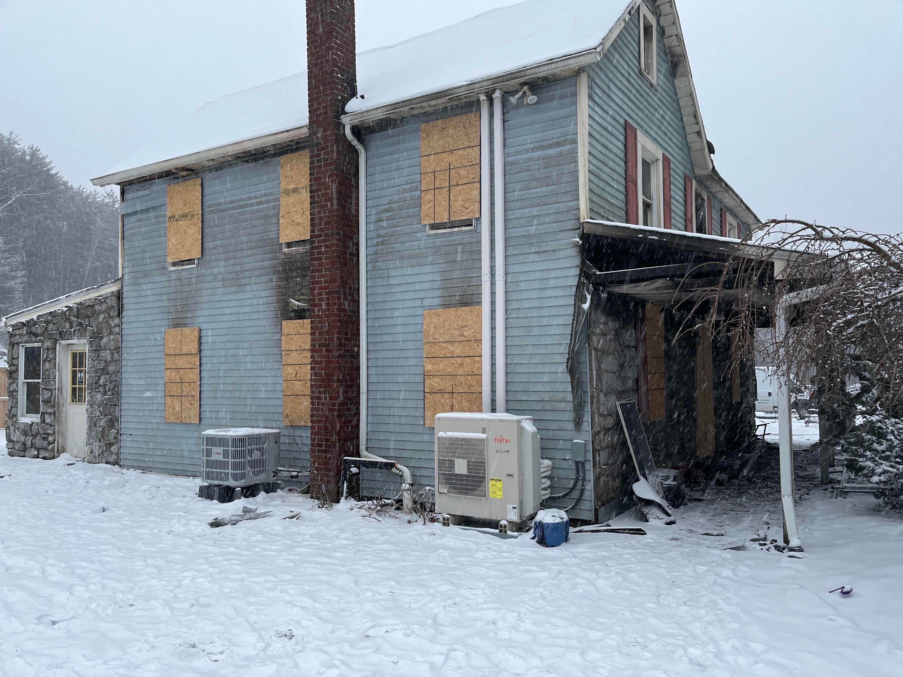 Fire damage rebuild documentation - project photo 36.