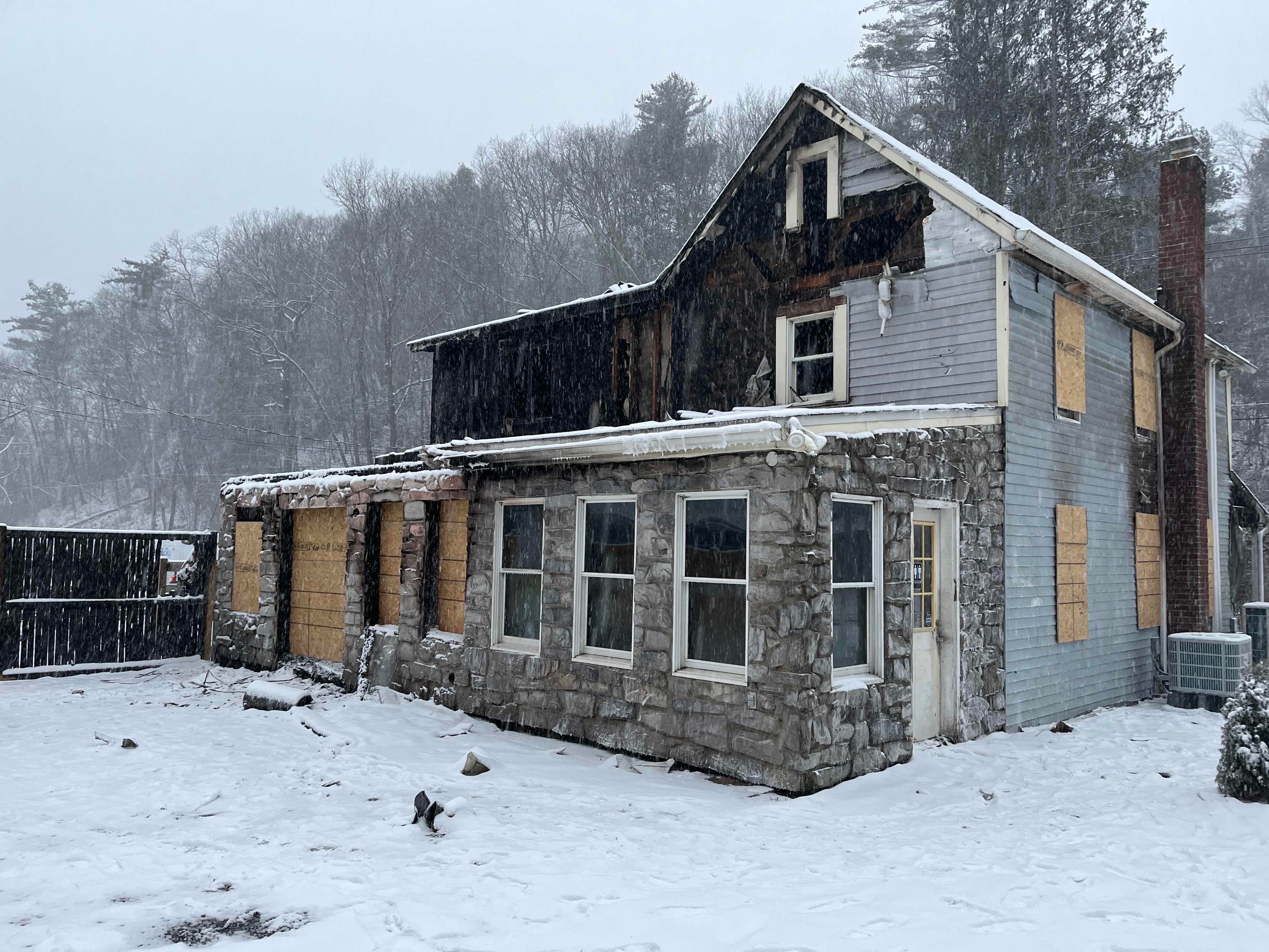 Fire damage rebuild documentation - project photo 37.